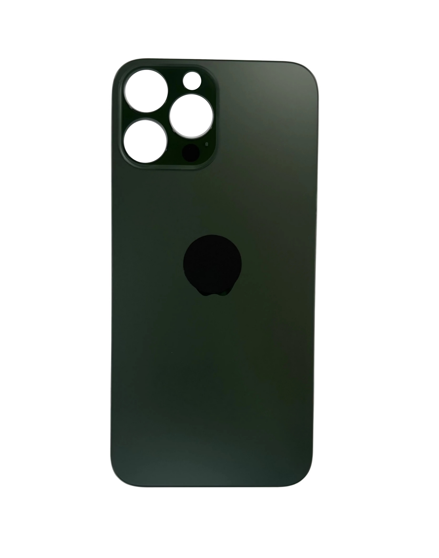 Tapa Trasera de Cristal Aro Grande para iPhone 13 Pro Max Verde