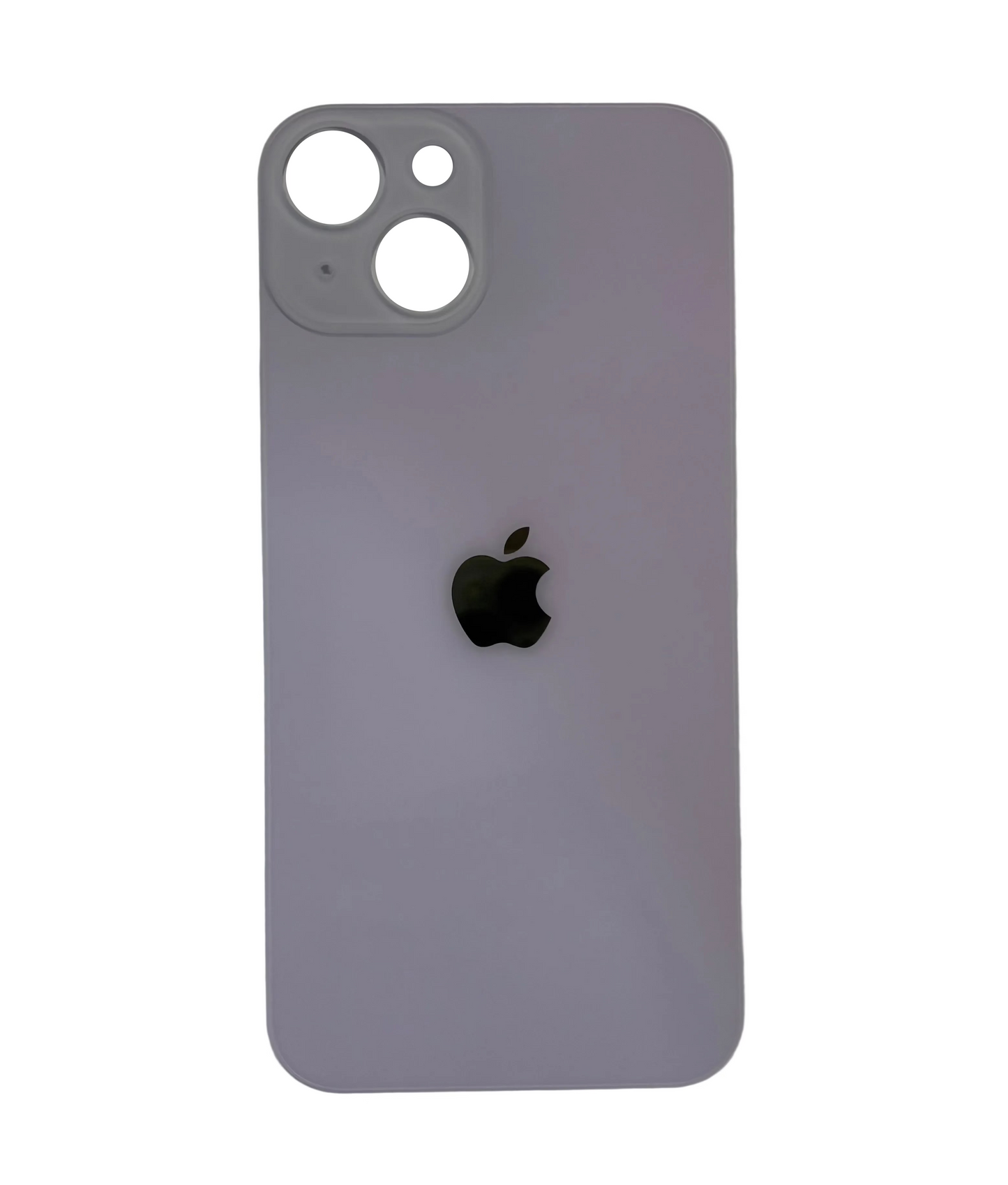 Tapa Trasera de Cristal Aro Grande para iPhone 14 Morado