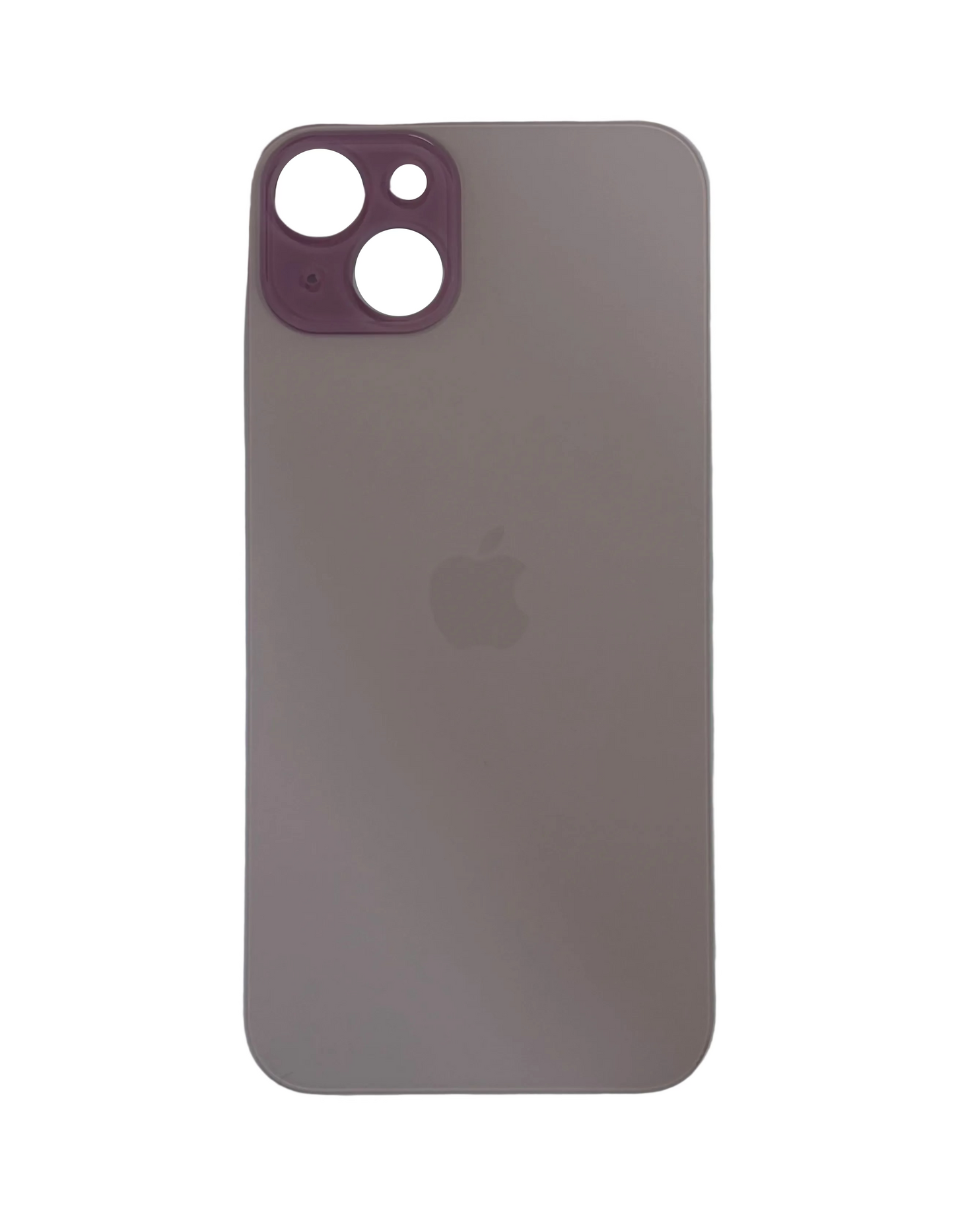 Tapa Trasera de Cristal Aro Grande para iPhone 15 Plus Rosa