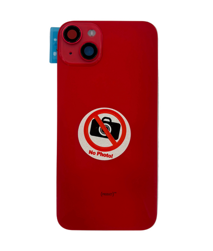 Tapa Trasera Con Lentes E Imanes Iphone 14 Plus Rojo