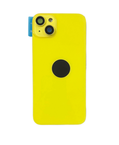 Tapa Trasera Con Lentes E Imanes Iphone 15 Plus Amarillo