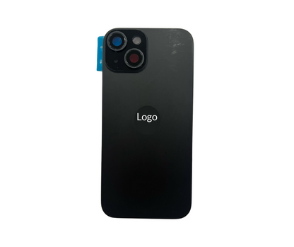 Tapa Trasera Con Lentes E Imanes Iphone 15 Negro