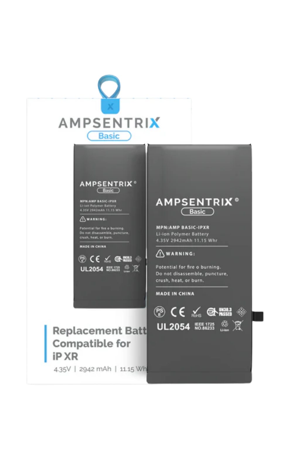 Batería Ampsentrix Basic para iPhone XR