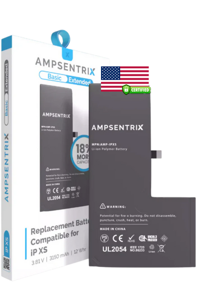 Batería Ampsentrix Extended para iPhone XS
