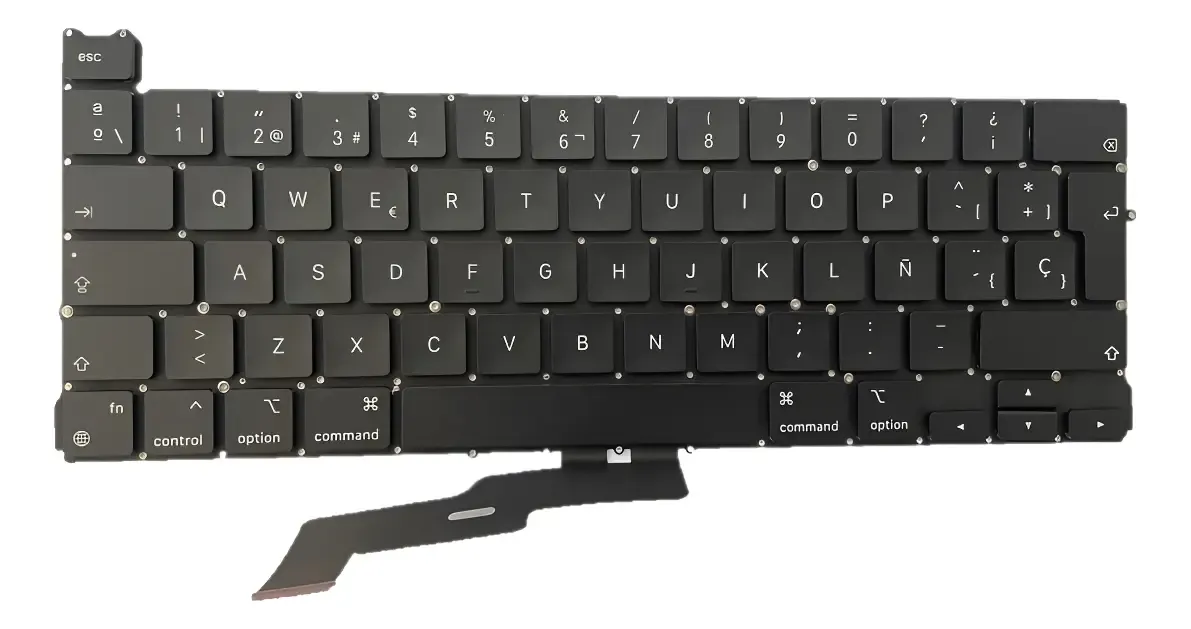 Teclado A2338 para el MacBook Pro 13 pulgadas (modelos M1 de 2020 y M2 de 2022)