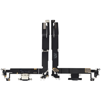 Flex de Puerto de Carga para iPhone 16 Plus — OEM Original (Negro)