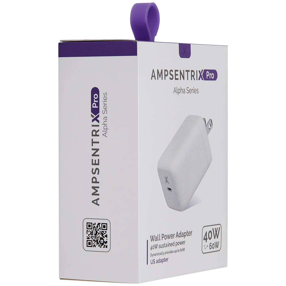 Cargador AmpSentrix 40W USB-C de Carga Rápida — iPhone, iPad y más