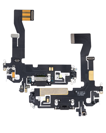 Flex de Puerto de Carga para iPhone 12 / 12 Pro — Plus (Grafito)