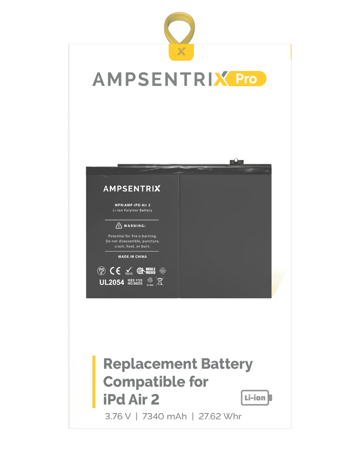 Batería AmpSentrix Pro para iPad Air 2