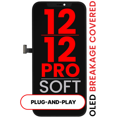 OLED Assembly For iPhone 12 / 12 Pro (Aftermarket Pro: XO7 3.0 Soft)