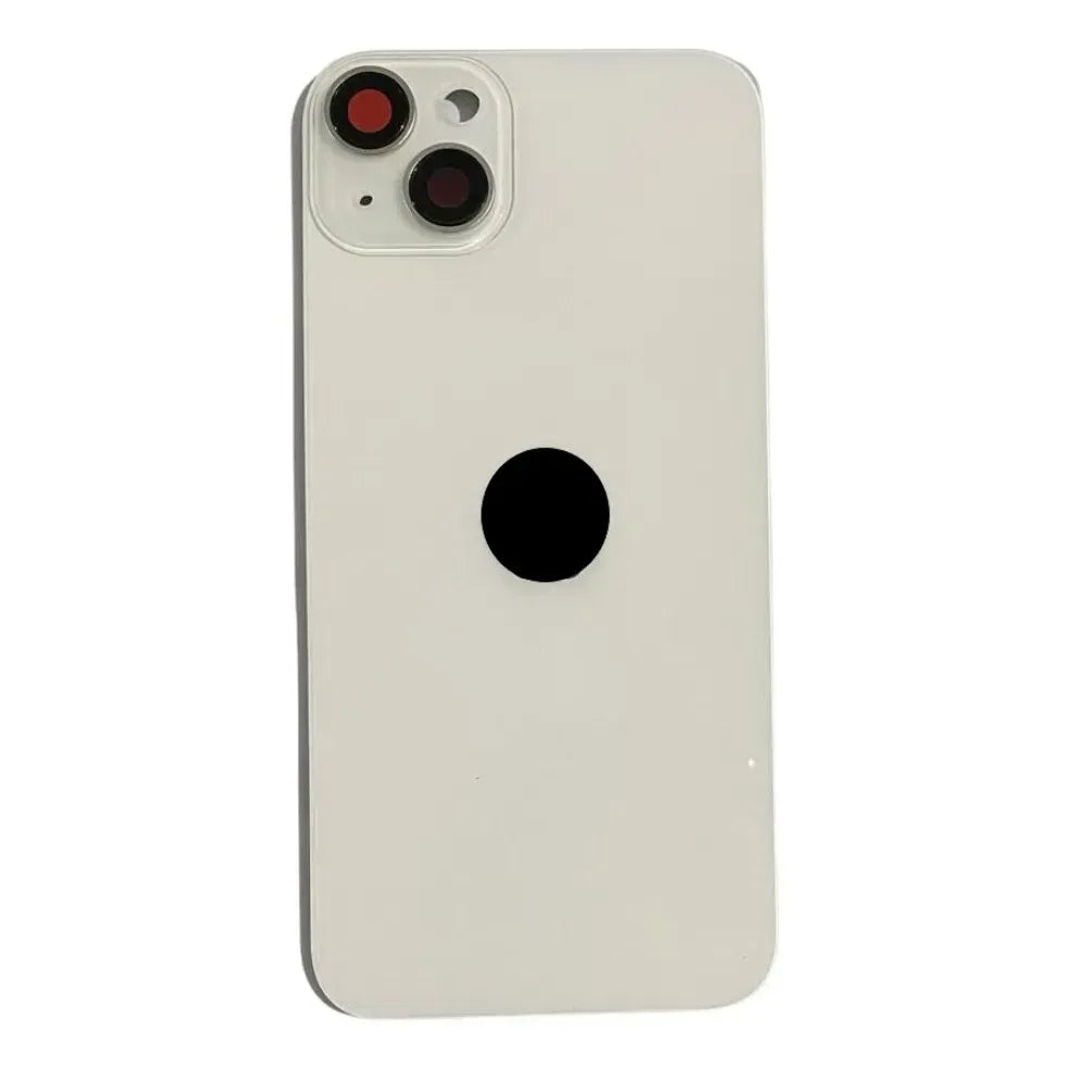 Tapa Trasera Con Lentes E Imanes Iphone 14 Blanco