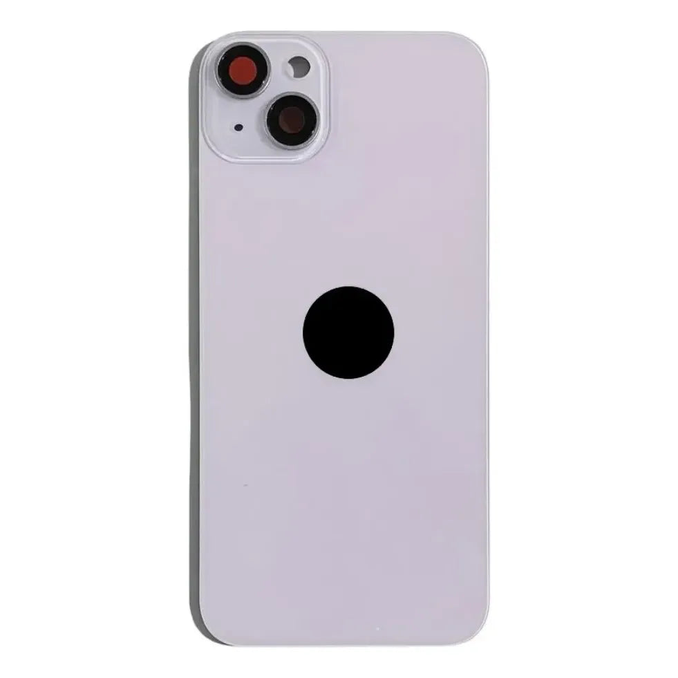 Tapa Trasera Con Lentes E Imanes Iphone 14 Lila