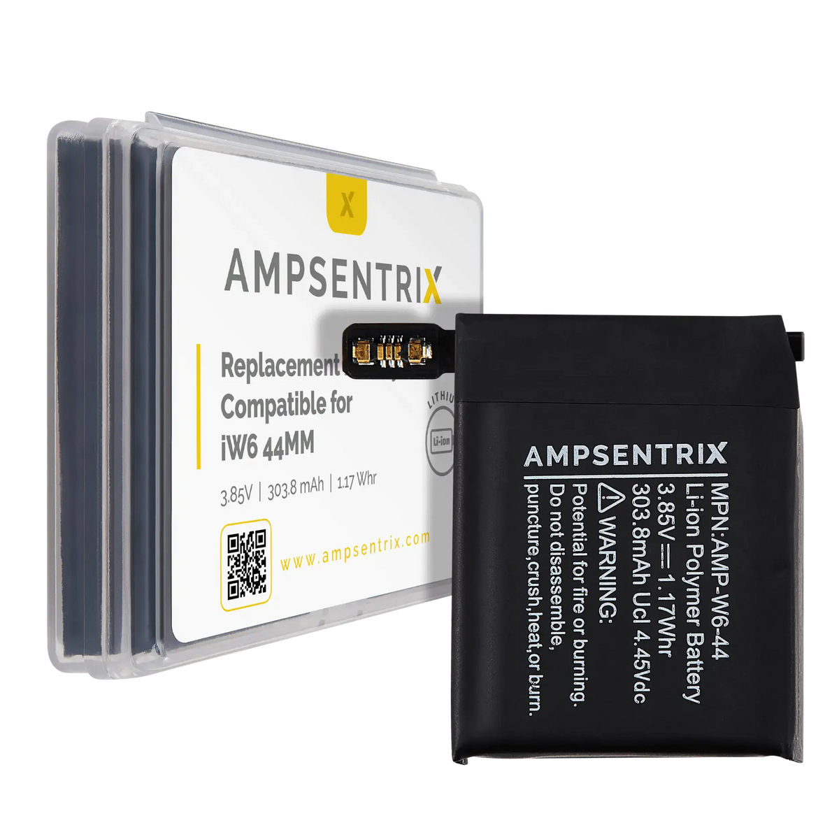 Batería AmpSentrix para Apple Watch Series 6 (44mm)