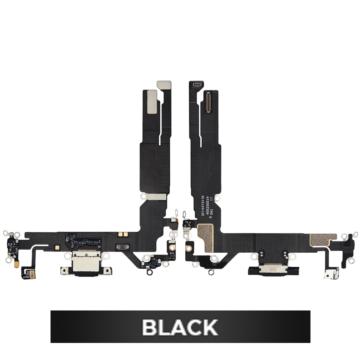 Flex de Puerto de Carga para iPhone 16 — OEM Original (Negro)