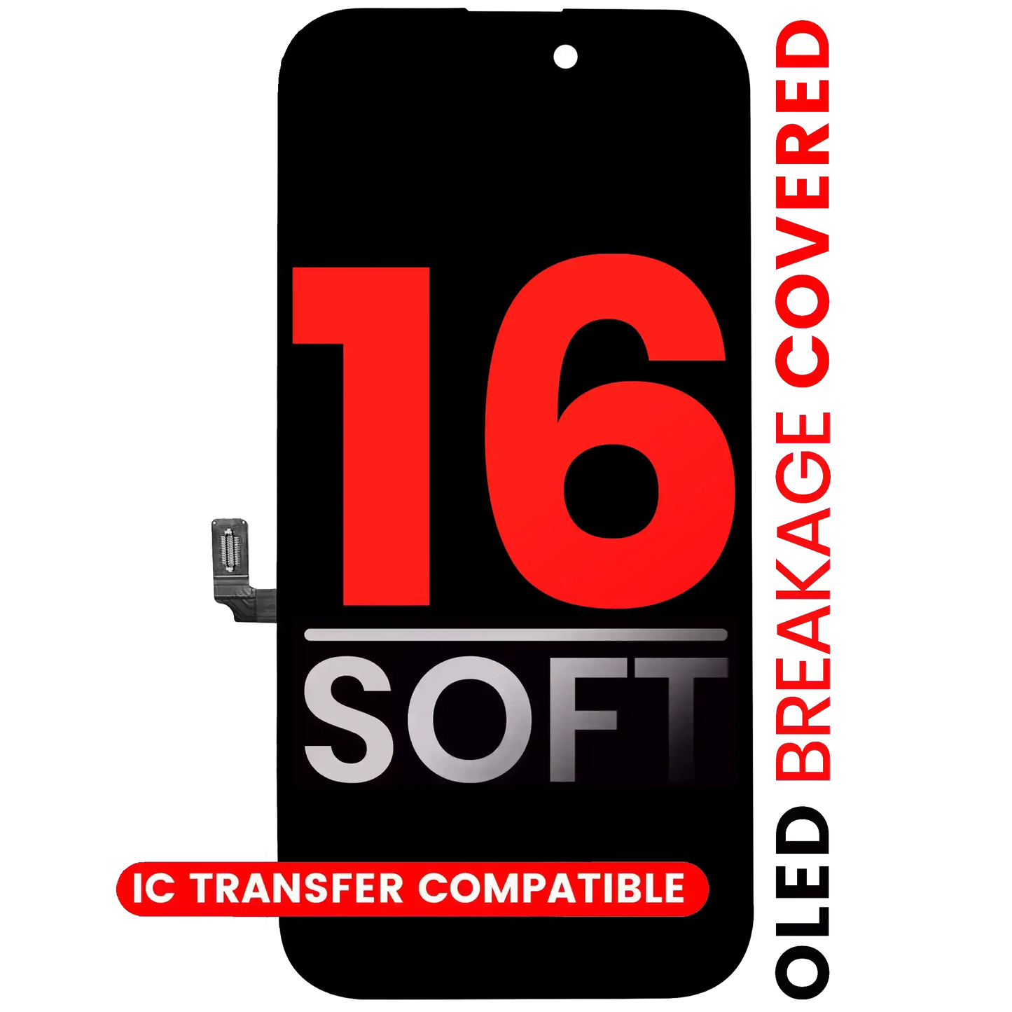 Display / Pantalla Ampsentrix Oled Para iPhone 16