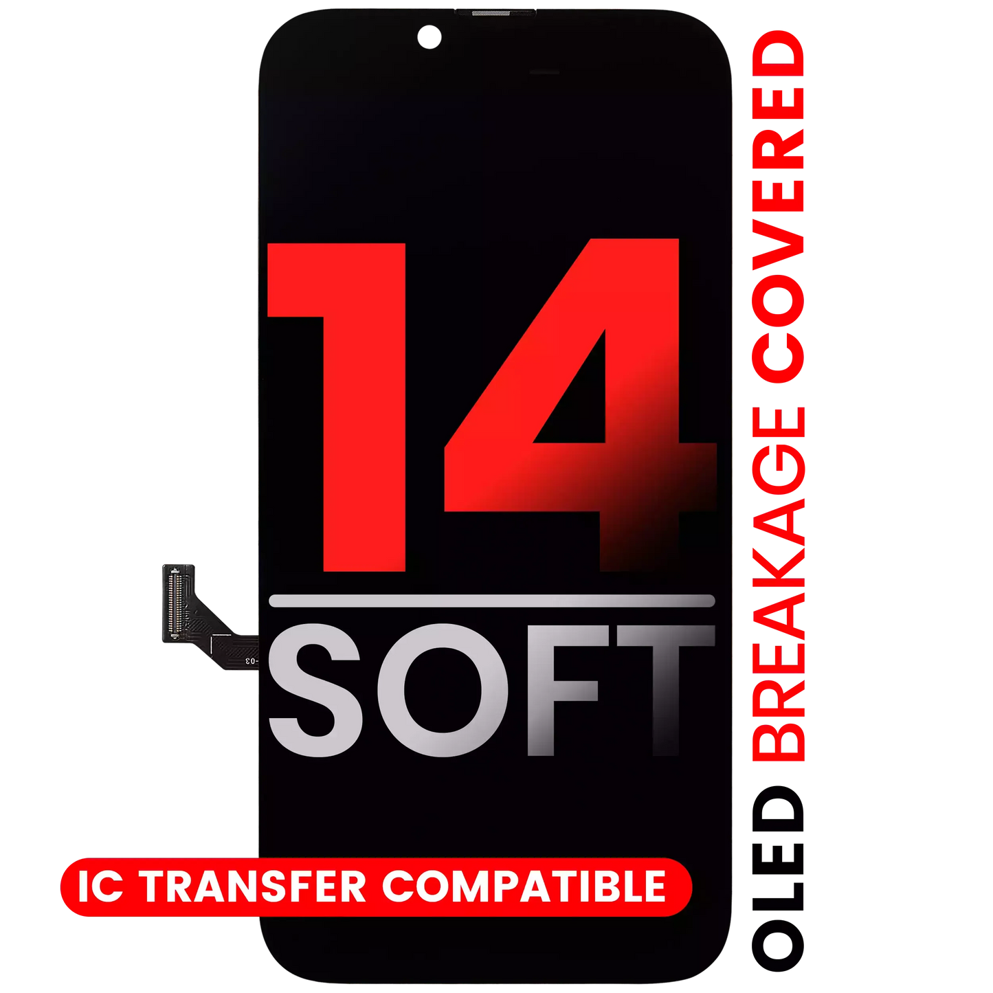 Display / Pantalla Ampsentrix Oled Para iPhone 14