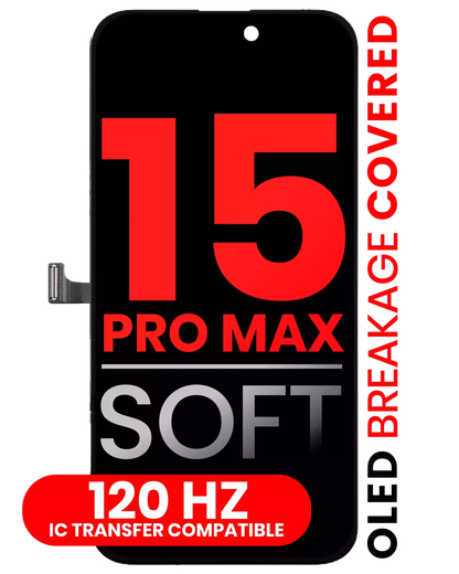 Display / Pantalla Ampsentrix Oled Para iPhone  15 Pro Max