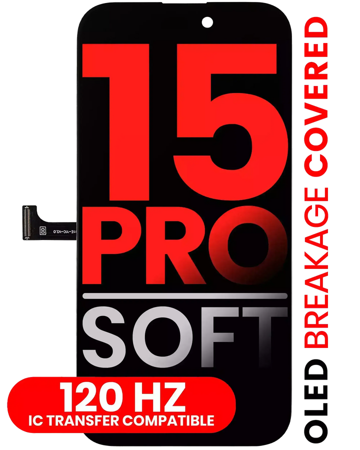 Display / Pantalla Ampsentrix Oled Para iPhone 15 Pro